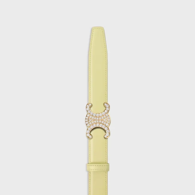Triomphe Buckle & Reversible Strap 25Mm Triomphe Buckle & Reversible Strap 25Mm