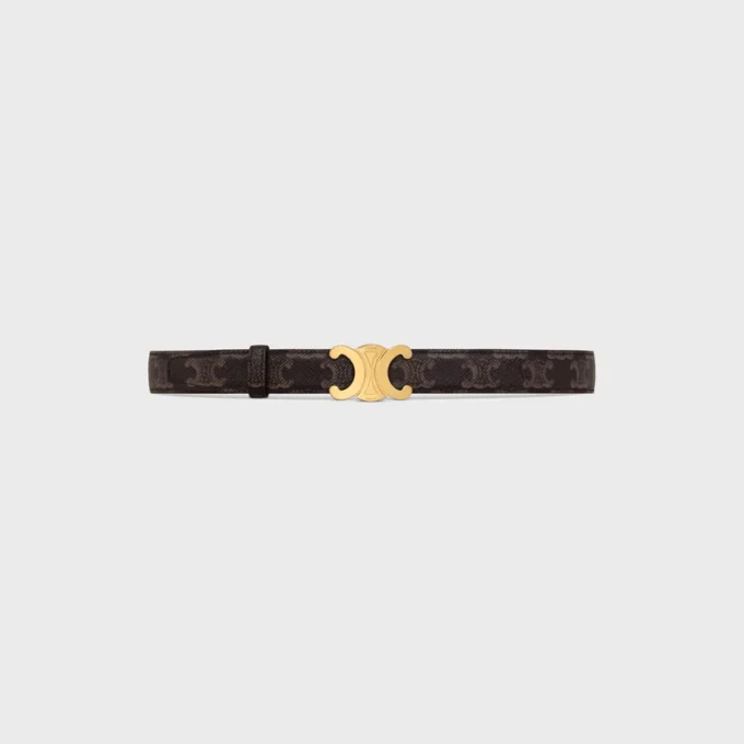 Triomphe Buckle & Reversible Strap 25Mm Triomphe Buckle & Reversible Strap 25Mm