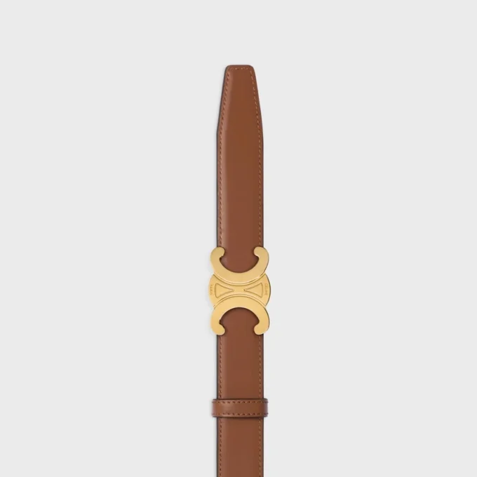 Triomphe Buckle & Reversible Strap 25Mm Triomphe Buckle & Reversible Strap 25Mm