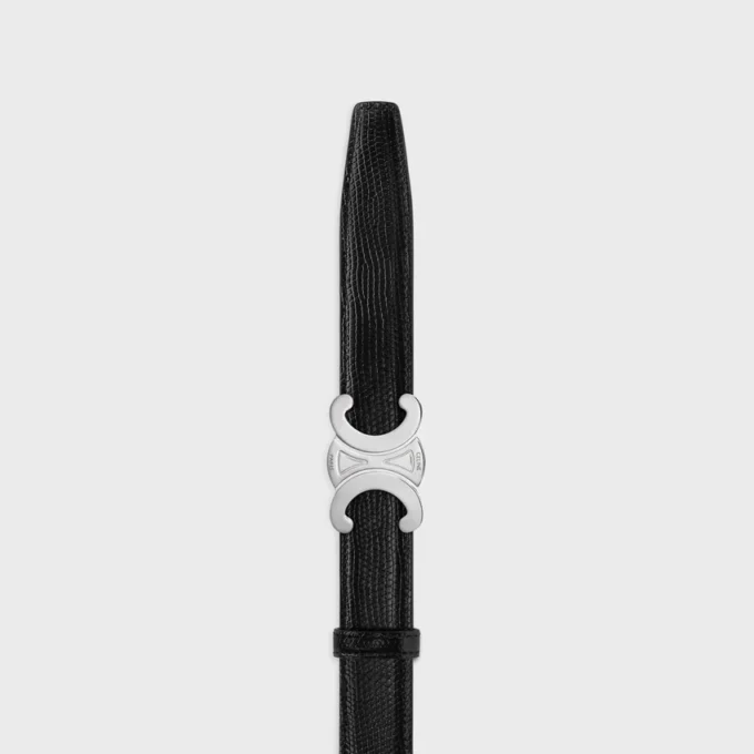 Triomphe Buckle & Reversible Strap 25Mm Triomphe Buckle & Reversible Strap 25Mm