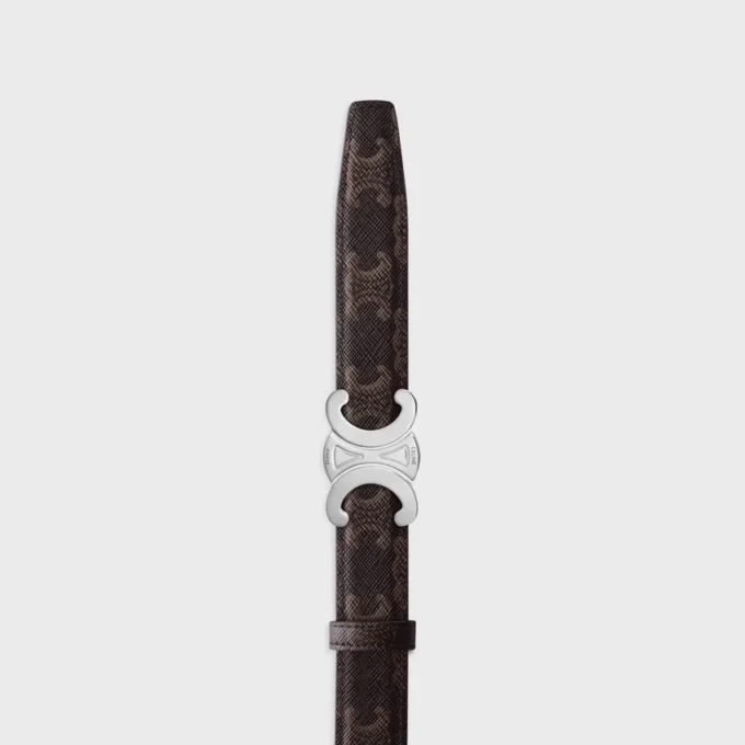 Triomphe Buckle & Reversible Strap 25Mm Triomphe Buckle & Reversible Strap 25Mm