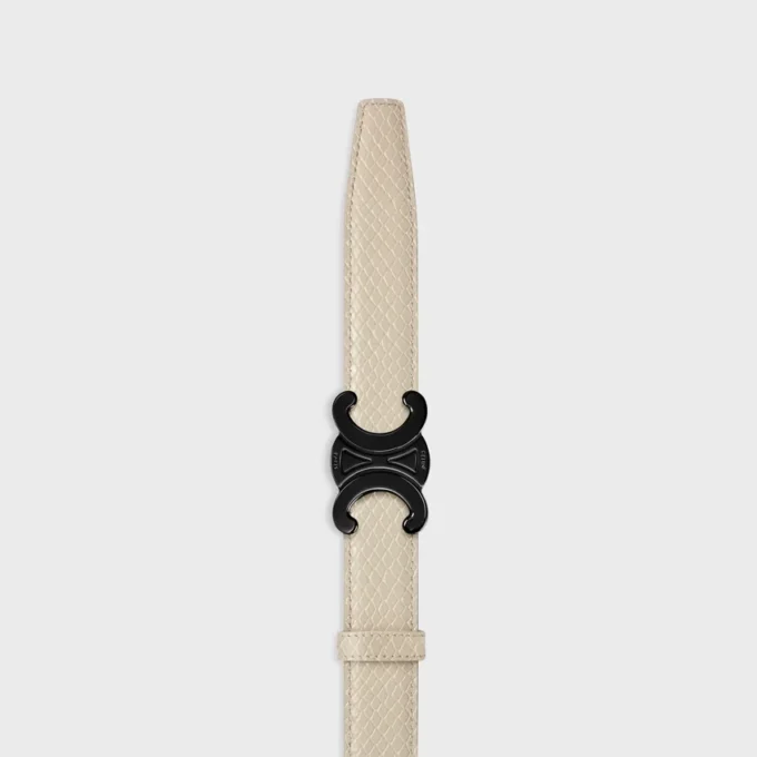 Triomphe Buckle & Reversible Strap 25Mm Triomphe Buckle & Reversible Strap 25Mm