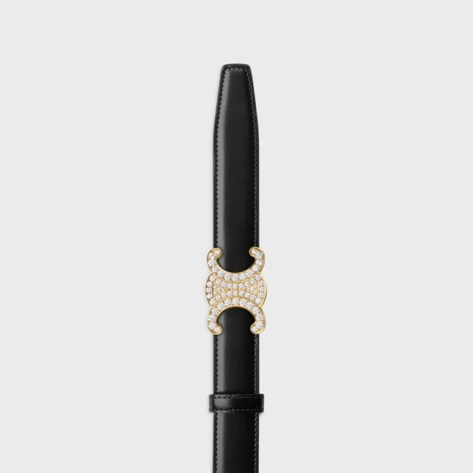 Triomphe Buckle & Reversible Strap 25Mm Triomphe Buckle & Reversible Strap 25Mm