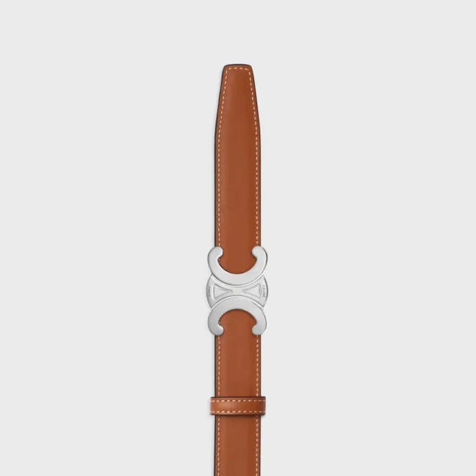 Triomphe Buckle & Reversible Strap 25Mm Triomphe Buckle & Reversible Strap 25Mm