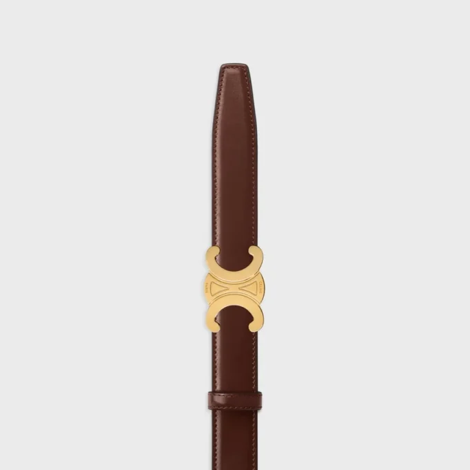 Triomphe Buckle & Reversible Strap 25Mm Triomphe Buckle & Reversible Strap 25Mm