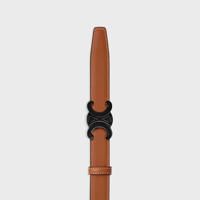 Triomphe Buckle & Reversible Strap 25Mm Triomphe Buckle & Reversible Strap 25Mm
