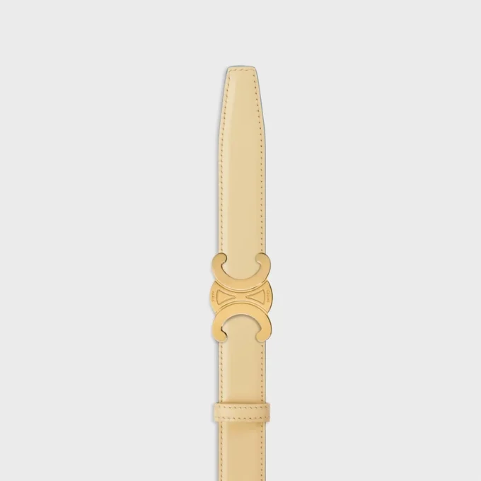Triomphe Buckle & Reversible Strap 25Mm Triomphe Buckle & Reversible Strap 25Mm