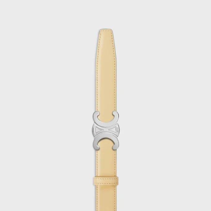 Triomphe Buckle & Reversible Strap 25Mm Triomphe Buckle & Reversible Strap 25Mm