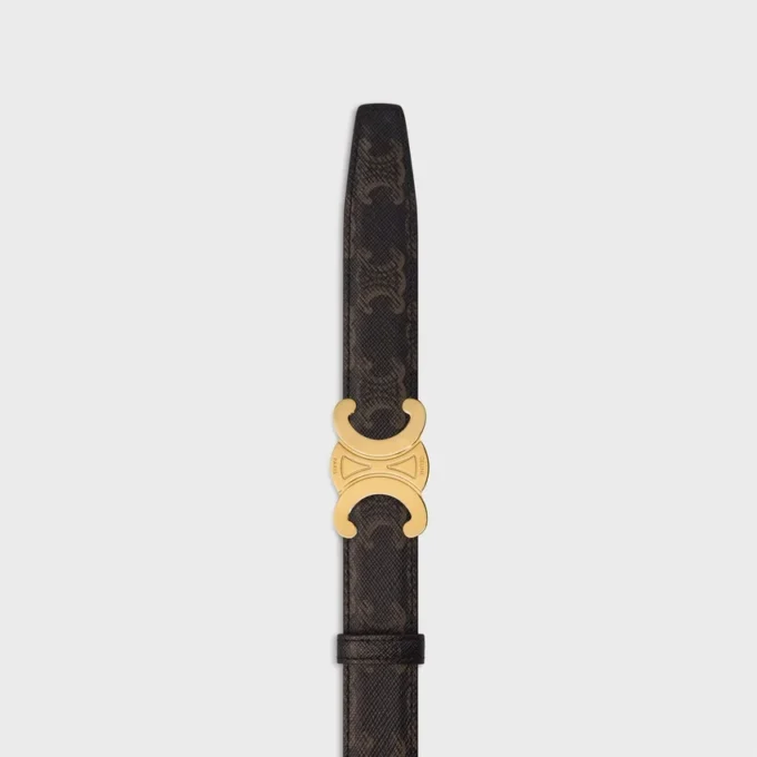 Triomphe Buckle & Reversible Strap 25Mm Triomphe Buckle & Reversible Strap 25Mm