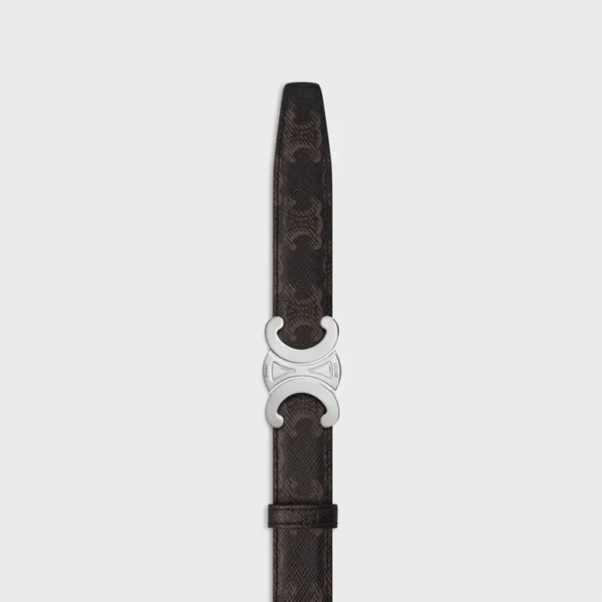 Triomphe Buckle & Reversible Strap 25Mm Triomphe Buckle & Reversible Strap 25Mm