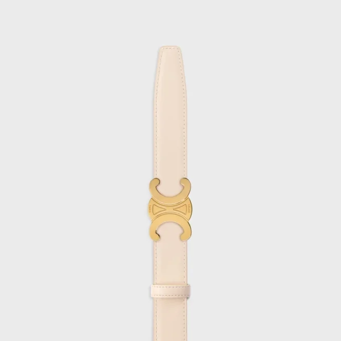 Triomphe Buckle & Reversible Strap 25Mm Triomphe Buckle & Reversible Strap 25Mm