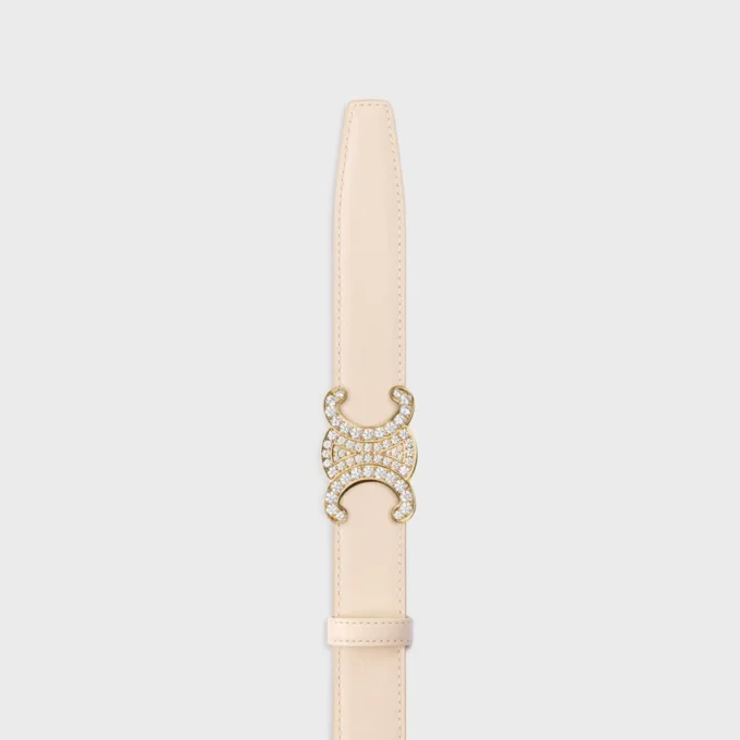 Triomphe Buckle & Reversible Strap 25Mm Triomphe Buckle & Reversible Strap 25Mm