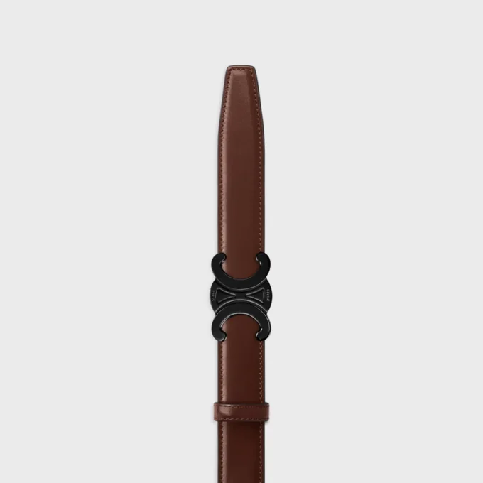 Triomphe Buckle & Reversible Strap 25Mm Triomphe Buckle & Reversible Strap 25Mm