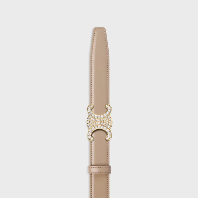 Triomphe Buckle & Reversible Strap 25Mm Triomphe Buckle & Reversible Strap 25Mm