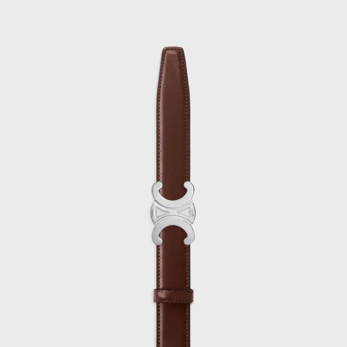 Triomphe Buckle & Reversible Strap 25Mm Triomphe Buckle & Reversible Strap 25Mm