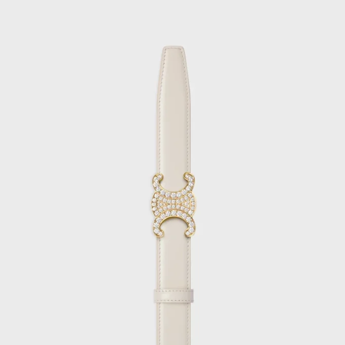 Triomphe Buckle & Reversible Strap 25Mm Triomphe Buckle & Reversible Strap 25Mm