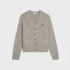 Triomphe Cardigan in Cable-Knit Cashmere Triomphe Cardigan in Cable-Knit Cashmere