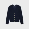 Triomphe Cardigan in Fine Wool