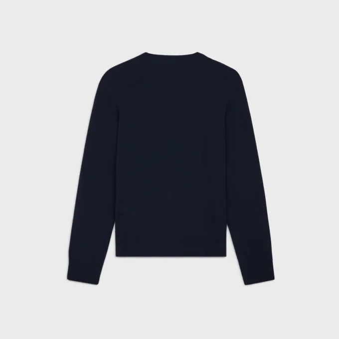 Triomphe Cardigan in Fine Wool