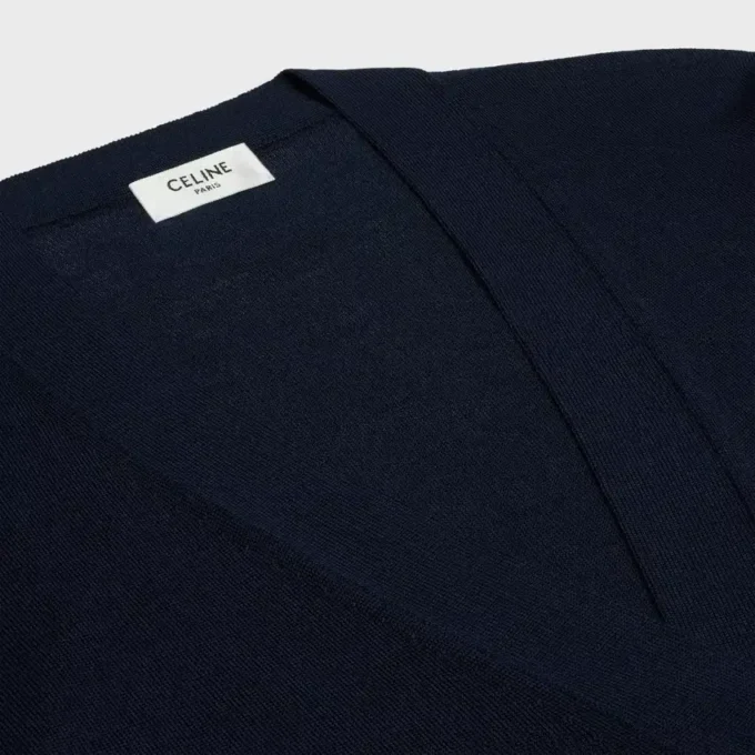 Triomphe Cardigan in Fine Wool