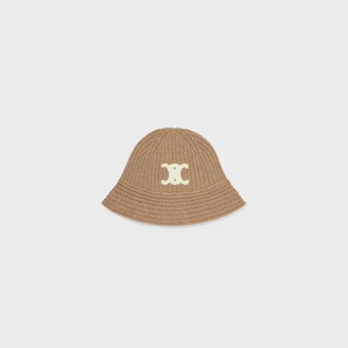 Triomphe Cloche Beanie in Cashmere Triomphe Cloche Beanie in Cashmere
