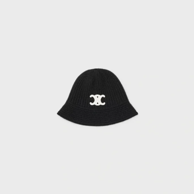 Triomphe Cloche Beanie in Cashmere Triomphe Cloche Beanie in Cashmere