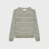 Triomphe Crew Neck Marinare Sweater in Wool Triomphe Crew Neck Marinare Sweater in Wool