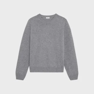 Triomphe Crew Neck Sweater in Cashmere