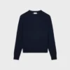Triomphe Crew Neck Sweater in Fine Wool