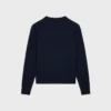 Triomphe Crew Neck Sweater in Fine Wool