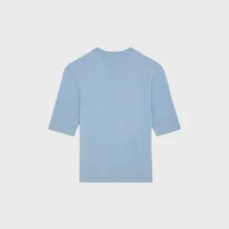 Triomphe Crew Neck Sweater in Fine Wool