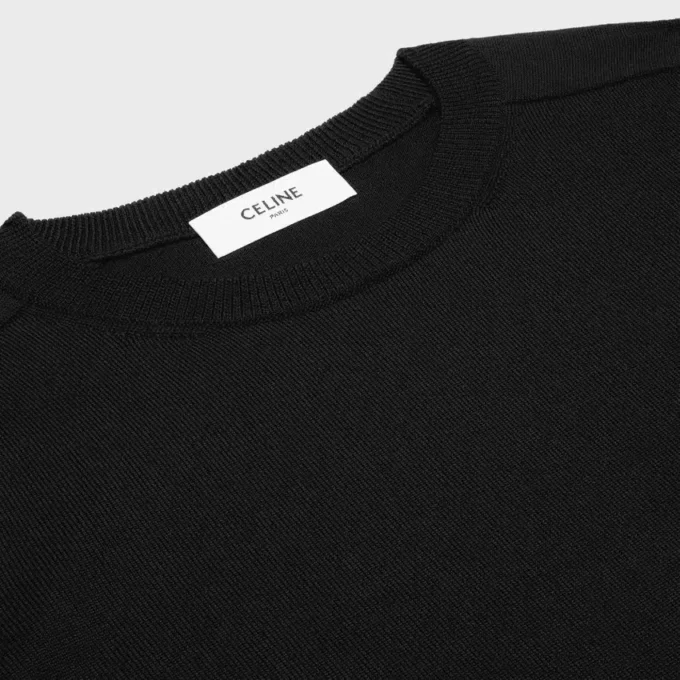 Triomphe Crew Neck Sweater in Wool Triomphe Crew Neck Sweater in Wool