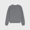 Triomphe Crew Neck Sweater in Wool Cashmere Triomphe Crew Neck Sweater in Wool Cashmere