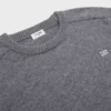 Triomphe Crew Neck Sweater in Wool Cashmere Triomphe Crew Neck Sweater in Wool Cashmere