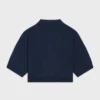 Triomphe Cropped Polo in Wool
