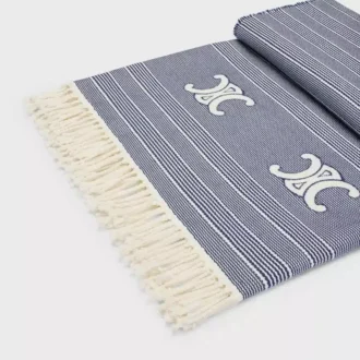 Triomphe Fouta in Striped Cotton