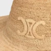 Triomphe Hat in Raffia