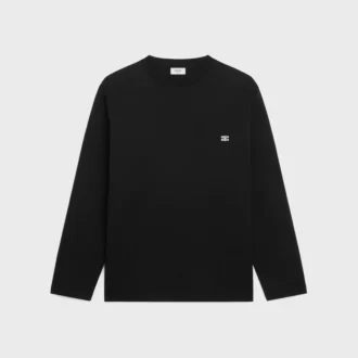 Triomphe Long-Sleeved T-Shirt in Cotton Jersey Triomphe Long-Sleeved T-Shirt in Cotton Jersey