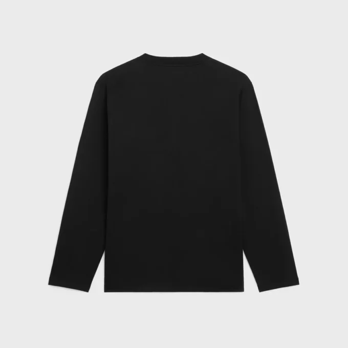 Triomphe Long-Sleeved T-Shirt in Cotton Jersey Triomphe Long-Sleeved T-Shirt in Cotton Jersey
