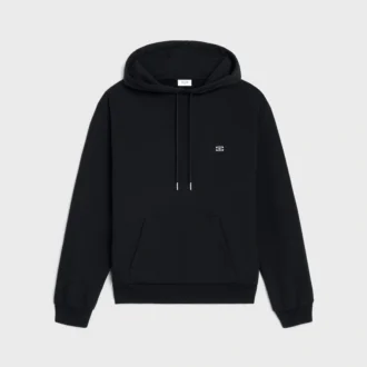 Triomphe Loose Hoodie in Cashmere  Cotton