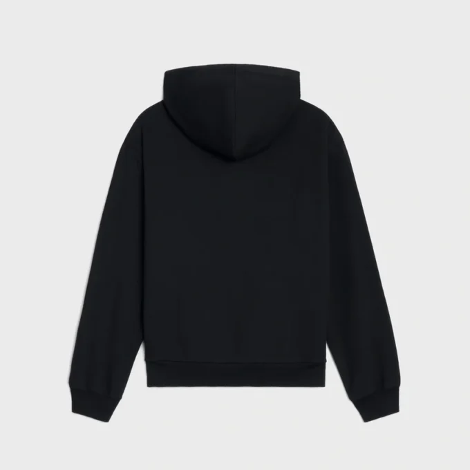 Triomphe Loose Hoodie in Cashmere Cotton Triomphe Loose Hoodie in Cashmere Cotton