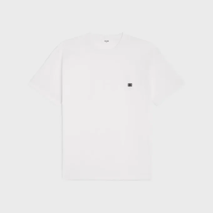 Triomphe Loose T-Shirt in Cotton Jersey Triomphe Loose T-Shirt in Cotton Jersey