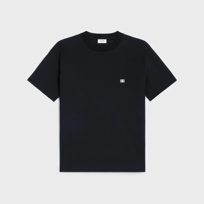 Triomphe Loose T-Shirt in Cotton Jersey Triomphe Loose T-Shirt in Cotton Jersey