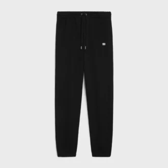 Triomphe Loose Track Pants in Cotton and Cashmere