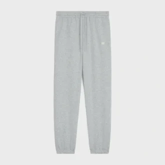 Triomphe Loose Track Pants in Cotton and Cashmere