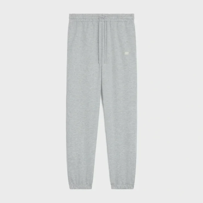Triomphe Loose Track Pants in Cotton and Cashmere Triomphe Loose Track Pants in Cotton and Cashmere