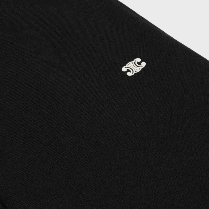Triomphe Loose Track Pants in Cotton and Cashmere Triomphe Loose Track Pants in Cotton and Cashmere