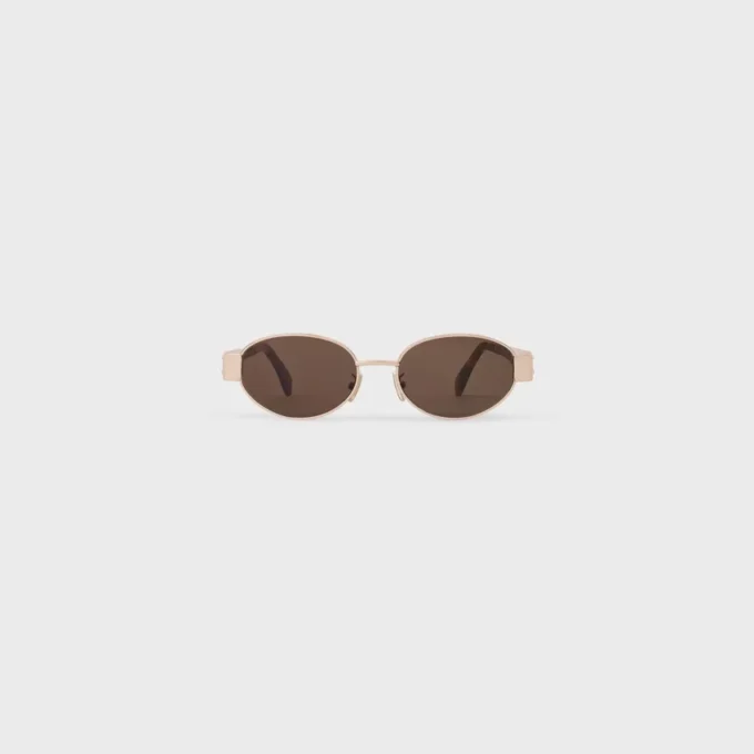 Triomphe Metal 01 Sunglasses in Metal Triomphe Metal 01 Sunglasses in Metal