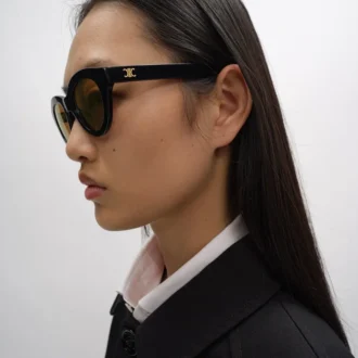 Triomphe Mini 01 Sunglasses in Acetate