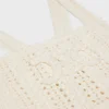 Triomphe Mini Dress in Crocheted Cotton